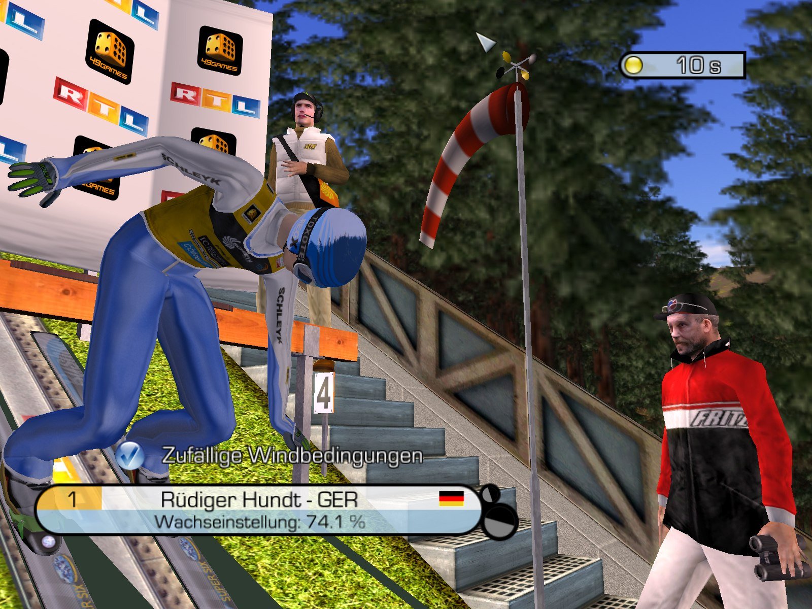 RTL Ski Jumping 2005 — скриншот 2