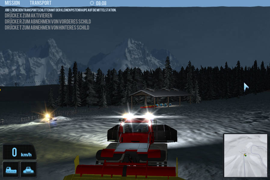 Snowcat Simulator — скриншот 3