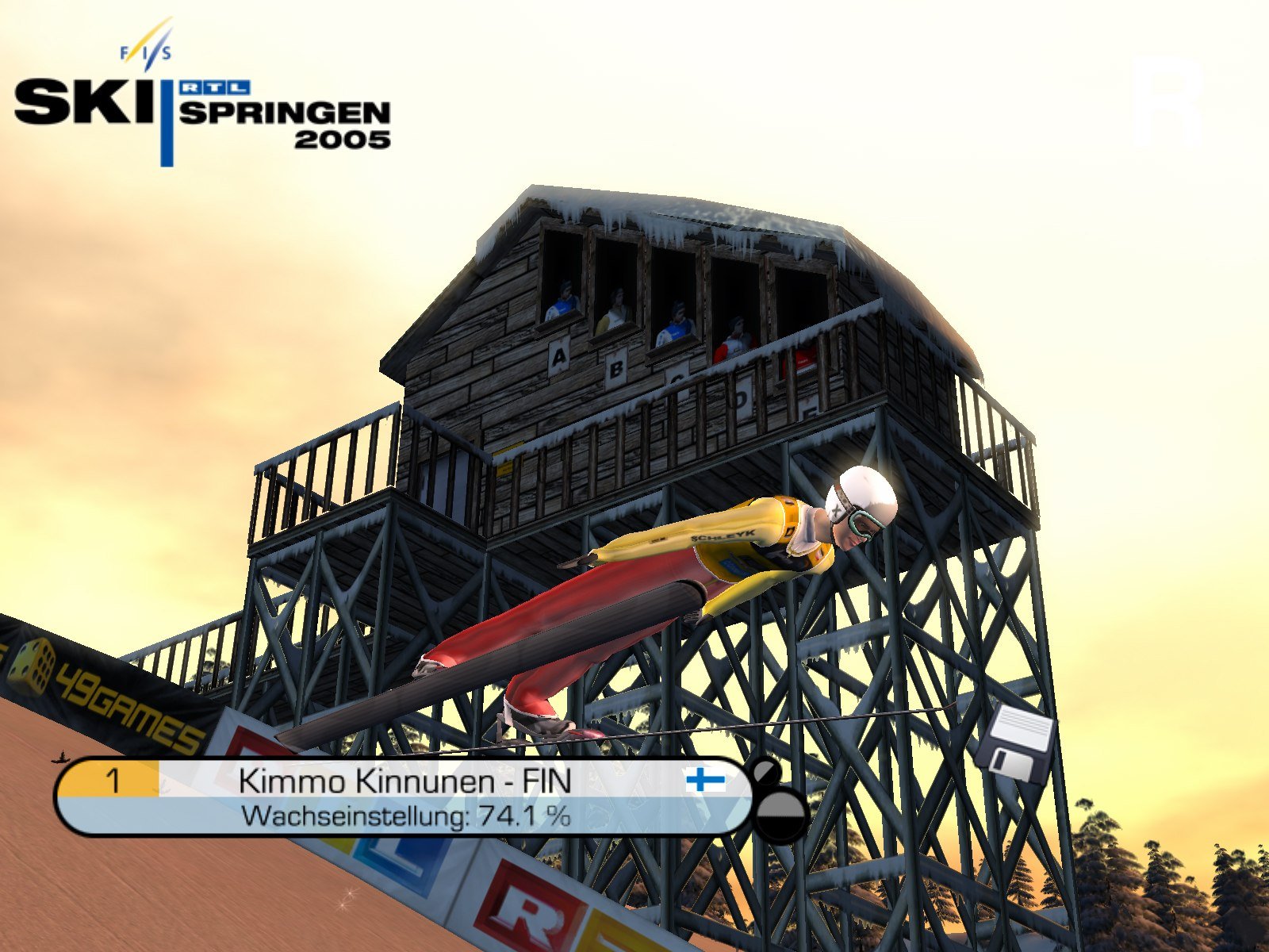 RTL Ski Jumping 2005 — скриншот 6