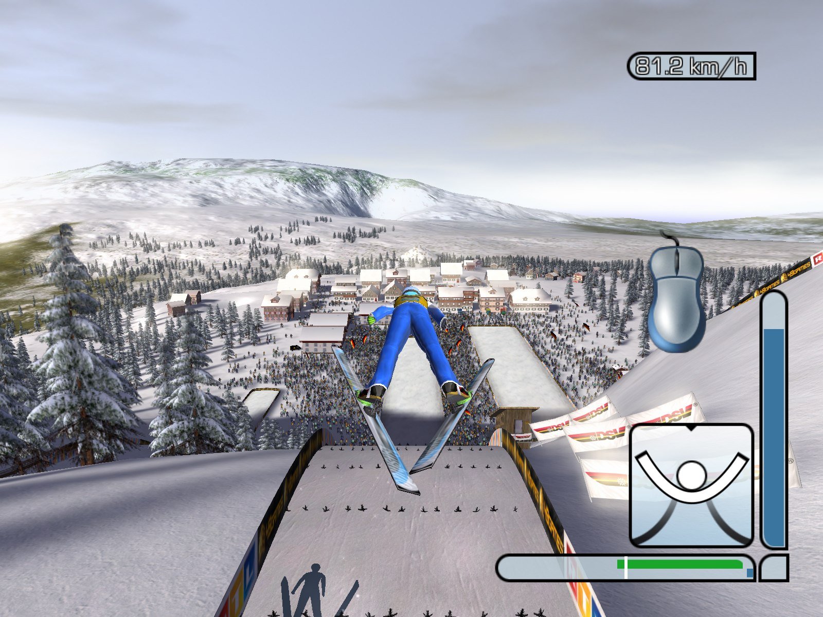 RTL Ski Jumping 2005 — скриншот 8