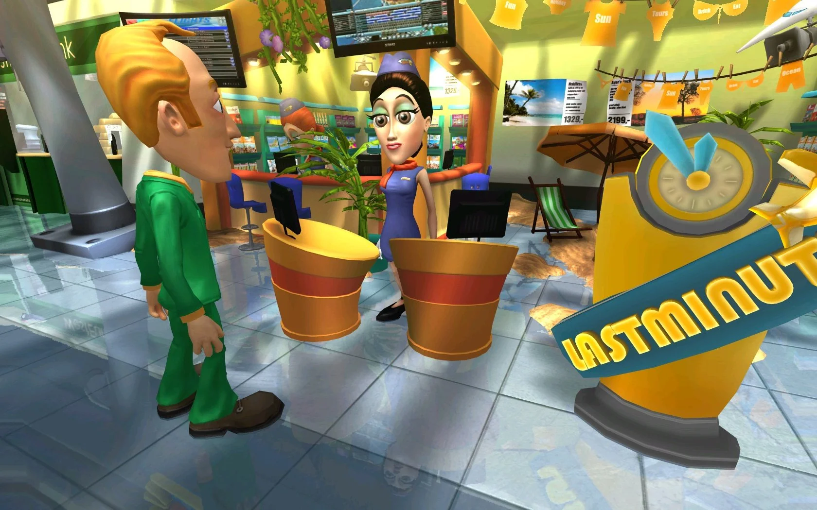 Airline Tycoon 2: Falcon Lines - кадр 2