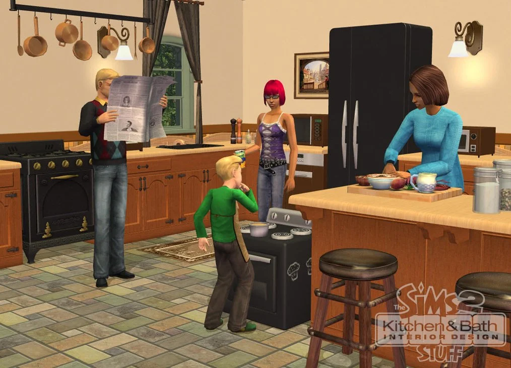 The Sims 2: Kitchen & Bath Interior Design Stuff - кадр 7
