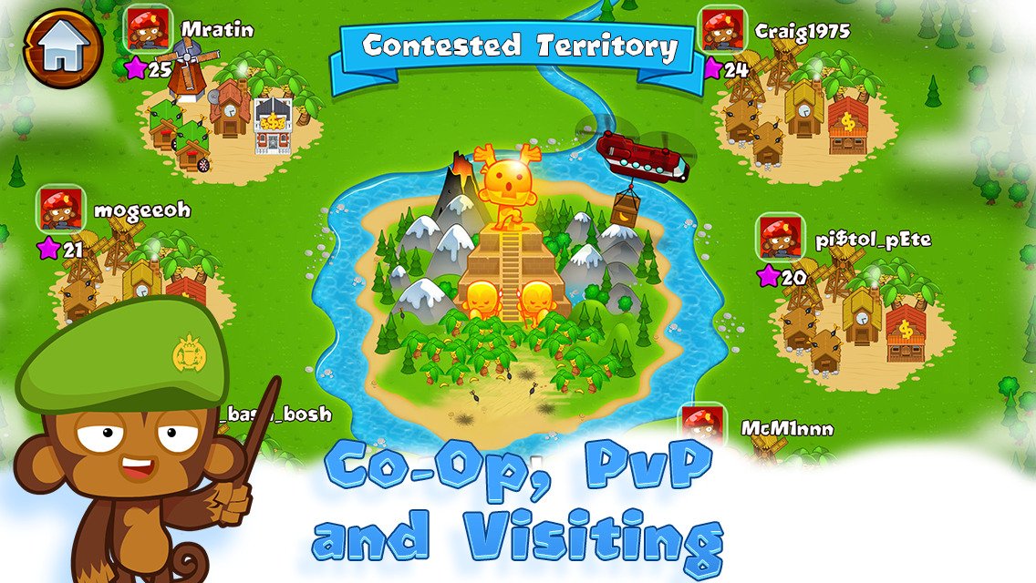 Bloons Monkey City — скриншот 4