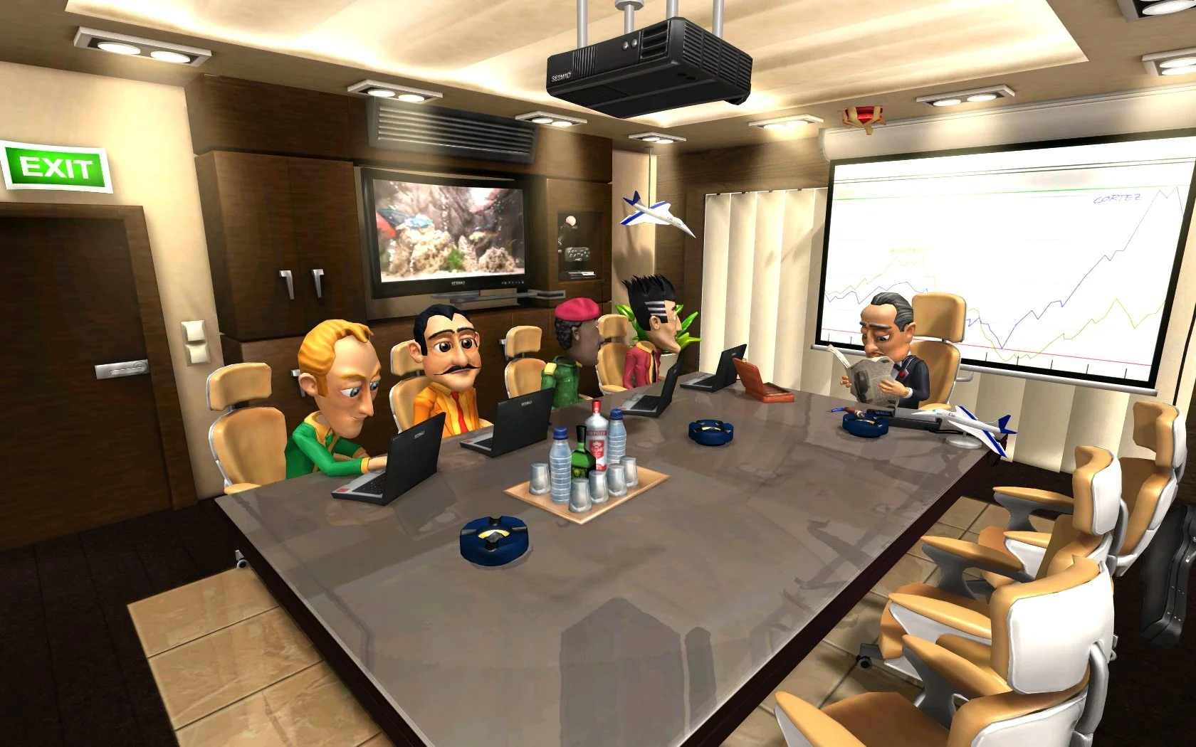 Airline Tycoon 2: Falcon Lines - кадр 5