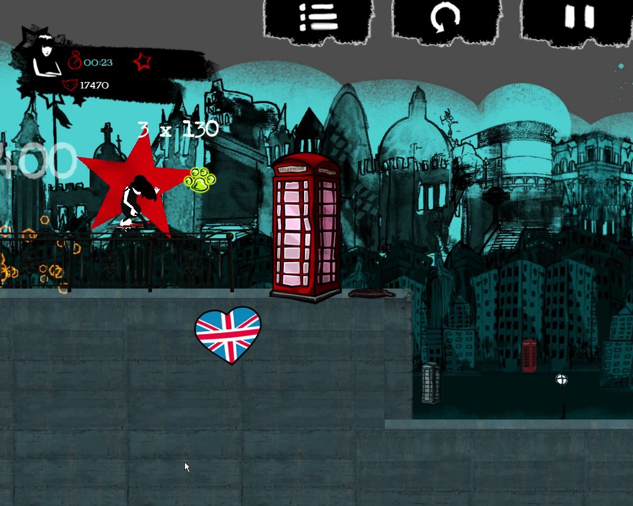 Emily the Strange: Skate Strange — скриншот 3