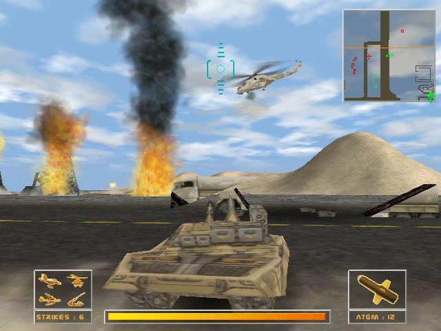 Gulf War: Operation Desert Hammer — скриншот 1