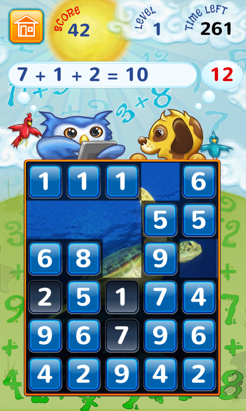 Addition Frenzy — скриншот 1