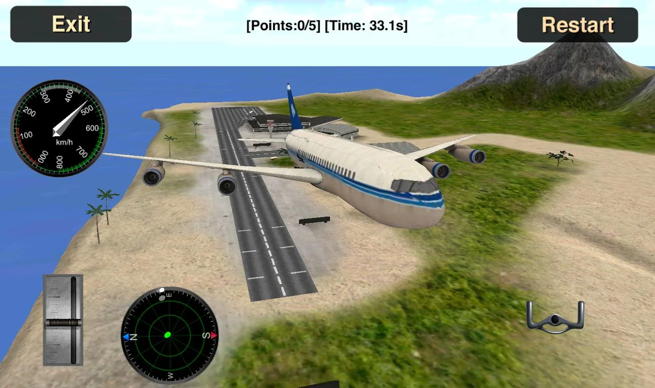 Скриншоты игры Flight Simulator: Fly Plane 3D – фото и картинки в хорошем  качестве