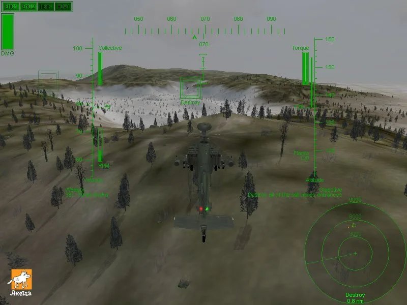 Apache Longbow Assault - кадр 10