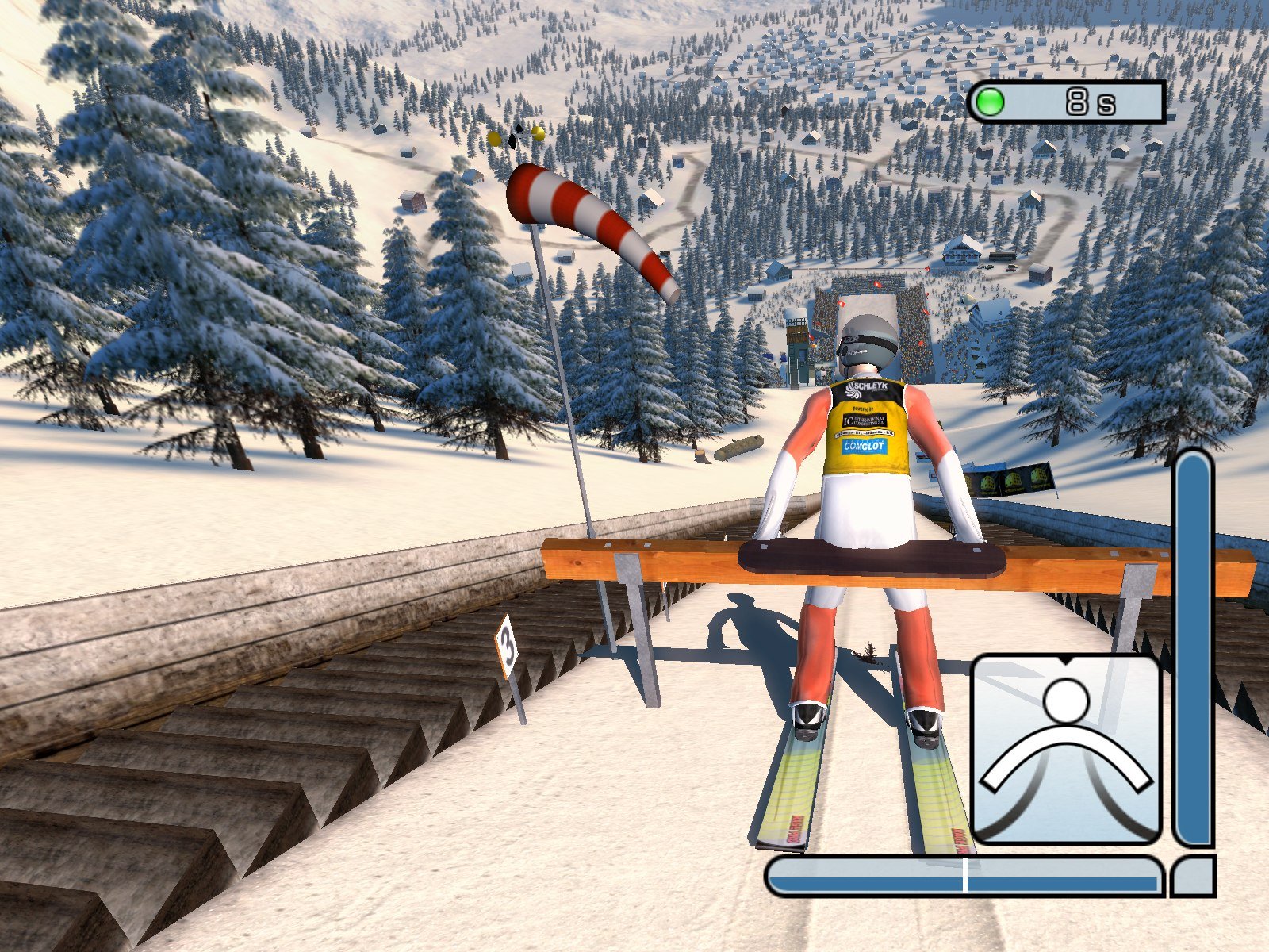RTL Ski Jumping 2005 — скриншот 4