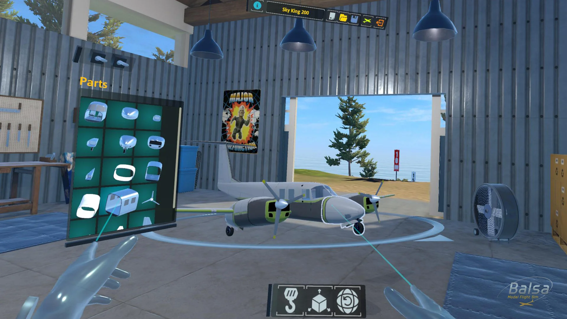 BALSA Model Flight Simulator - кадр 2