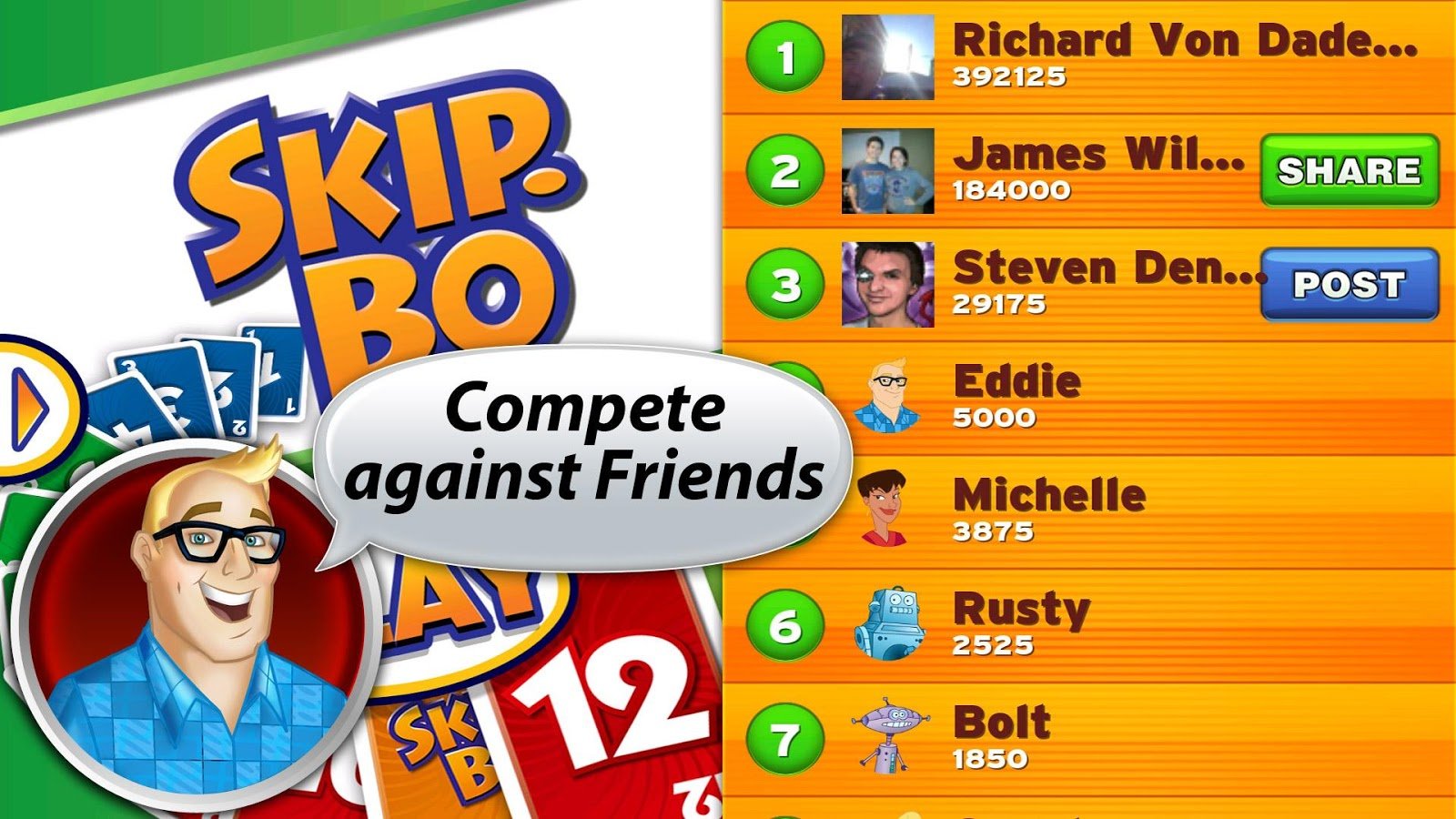 Skip-Bo — скриншот 8