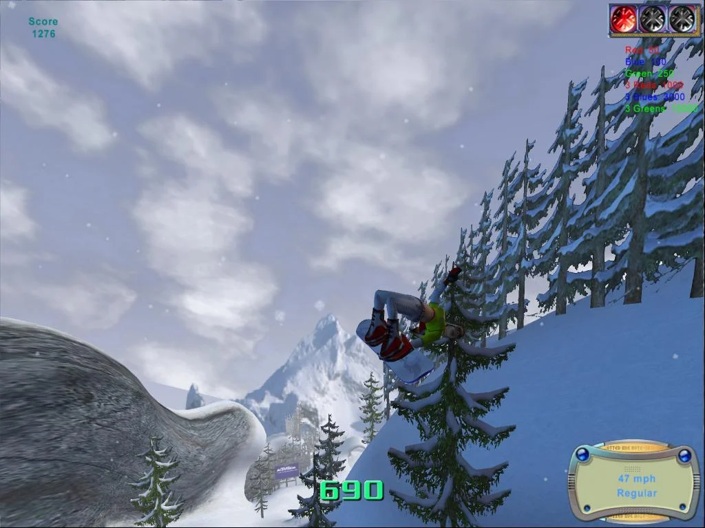 Championship Snowboarding 2004 - кадр 10