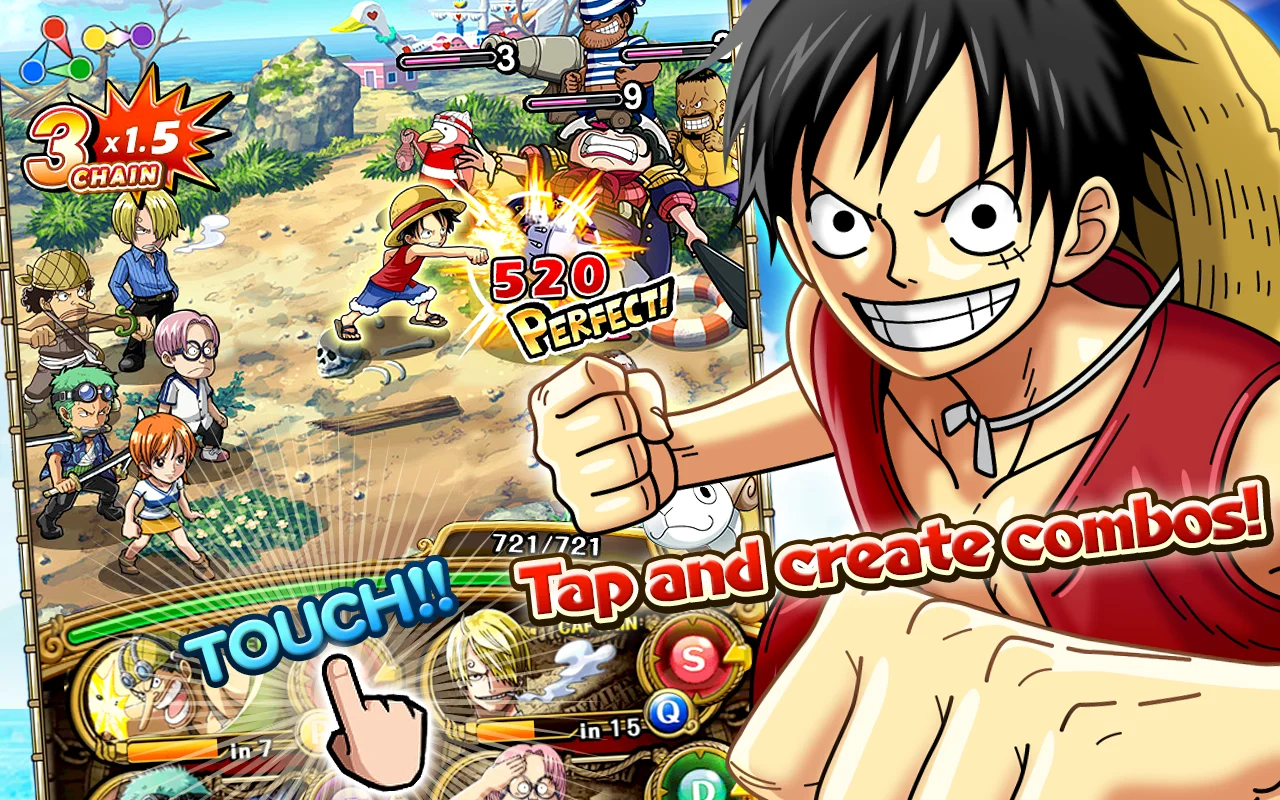 One Piece: Treasure Cruise – обзоры и оценки, описание, даты выхода DLC,  официальный сайт игры