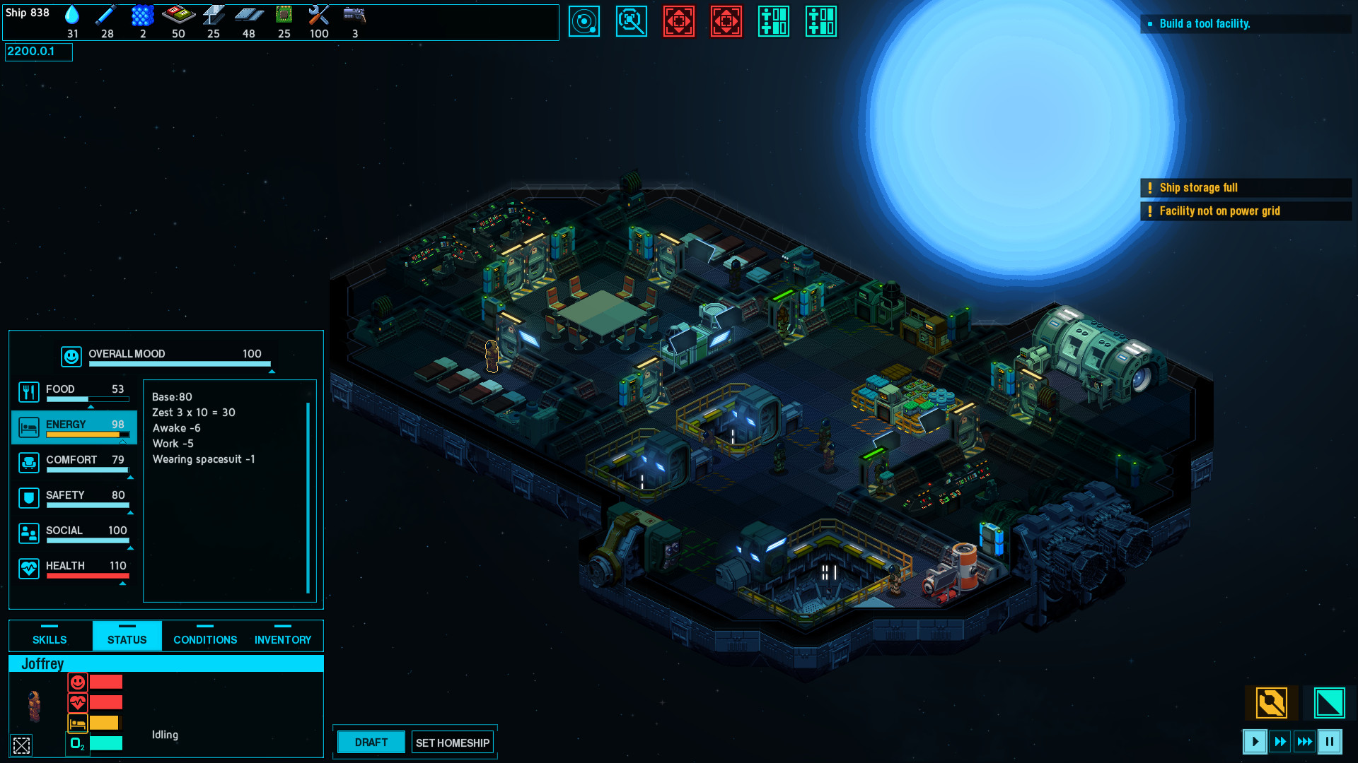 Space Haven — скриншот 6