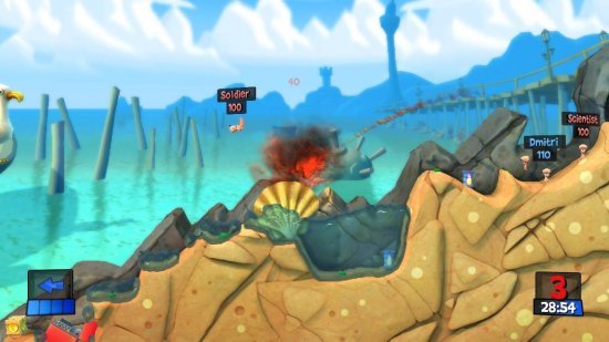 Worms Revolution — скриншот 2