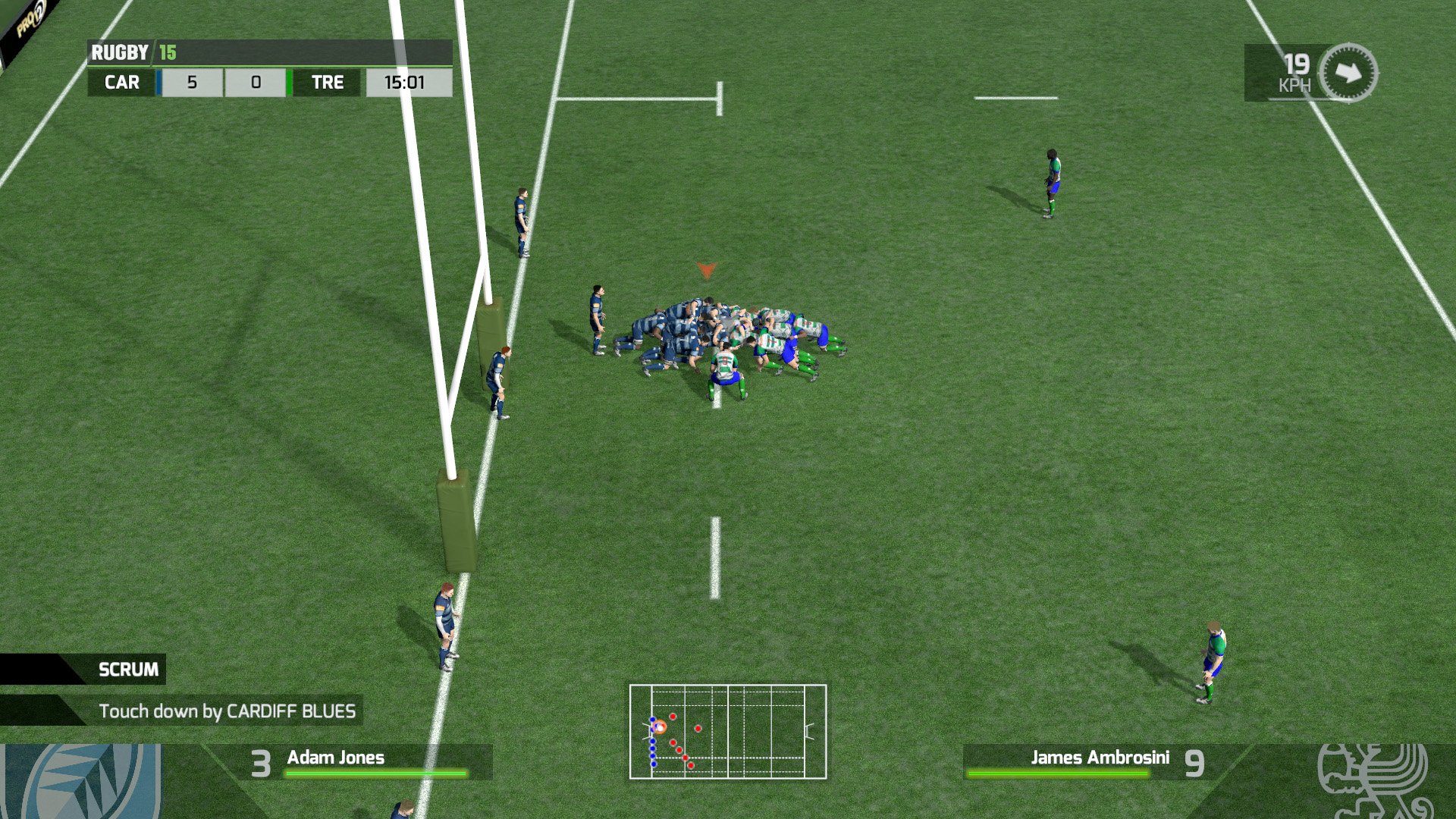 Rugby 15 — скриншот 8