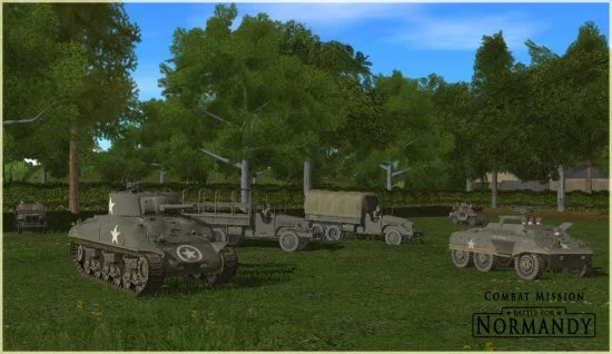Combat Mission: Battle for Normandy Commonwealth Forces - кадр 5