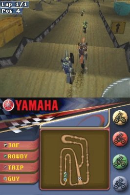 Yamaha Supercross — скриншот 1