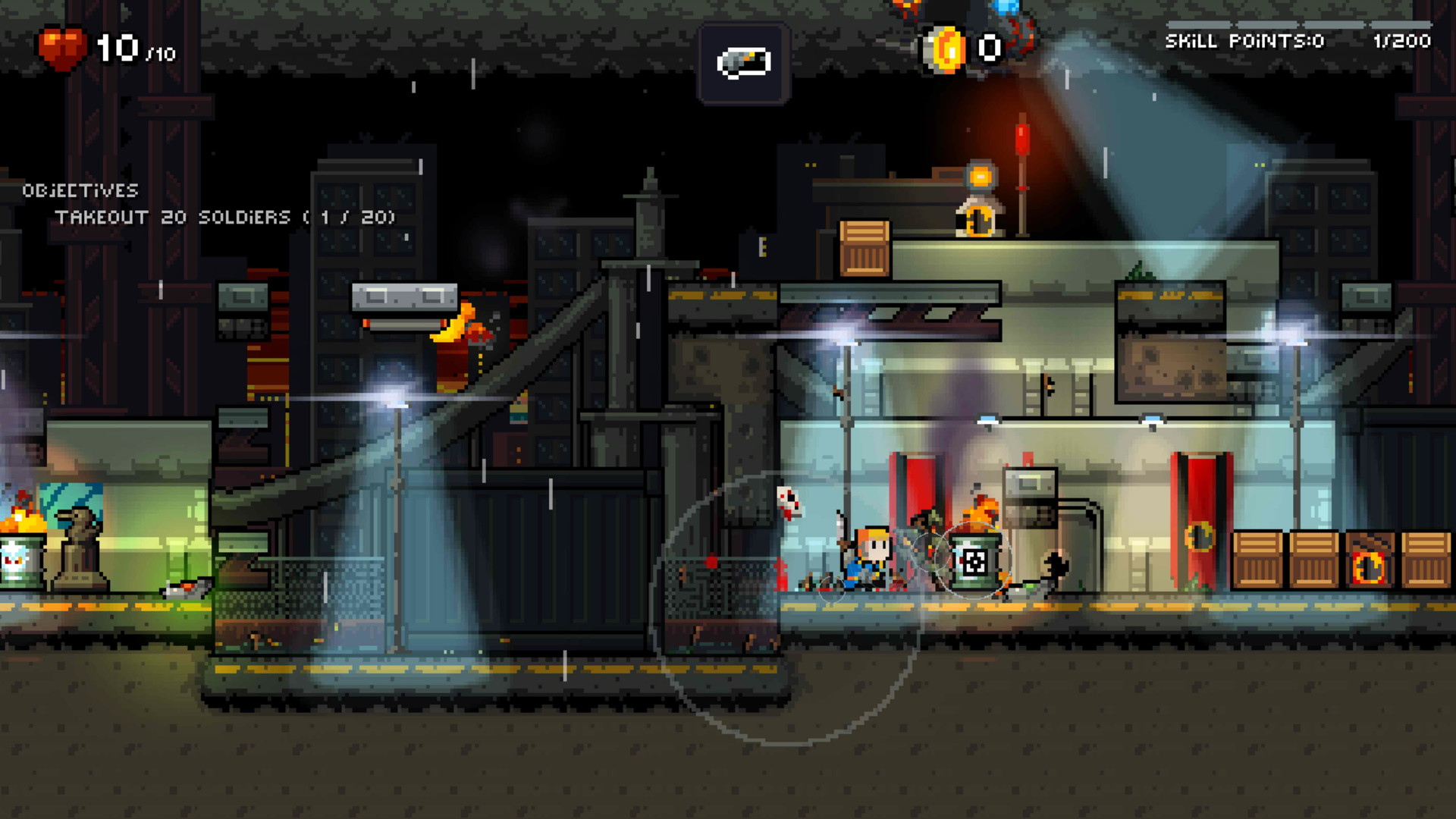 Gunslugs: Rogue Tactics — скриншот 1