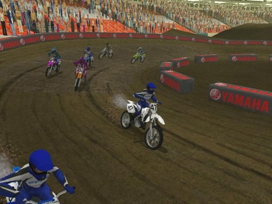 Yamaha Supercross — скриншот 4
