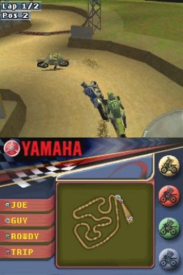 Yamaha Supercross — скриншот 8