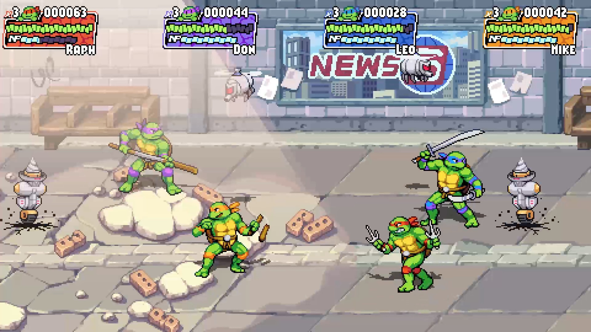 Teenage Mutant Ninja Turtles: Shredder's Revenge — скриншот 3