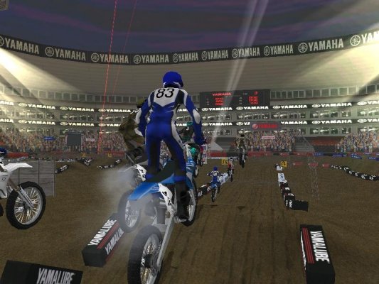 Yamaha Supercross — скриншот 6