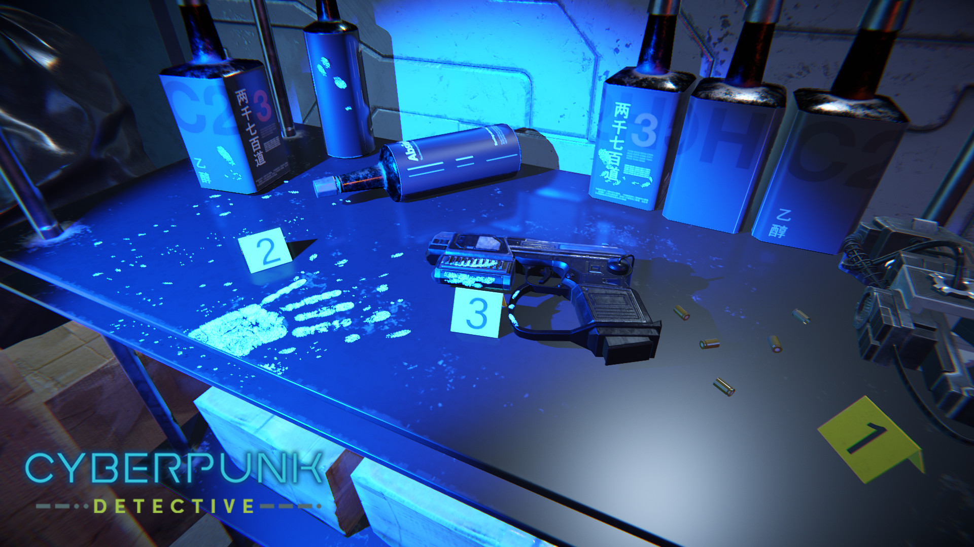 Cyberpunk Detective — скриншот 5