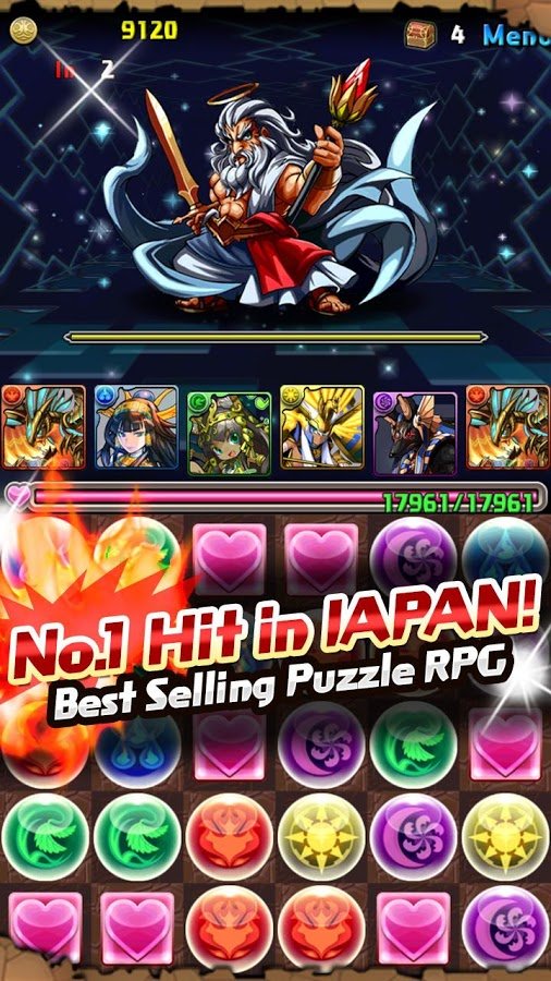 PazuDora Z: Puzzle & Dragons Z — скриншот 1