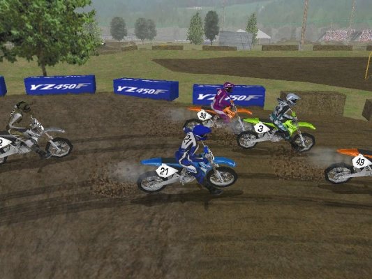 Yamaha Supercross — скриншот 7