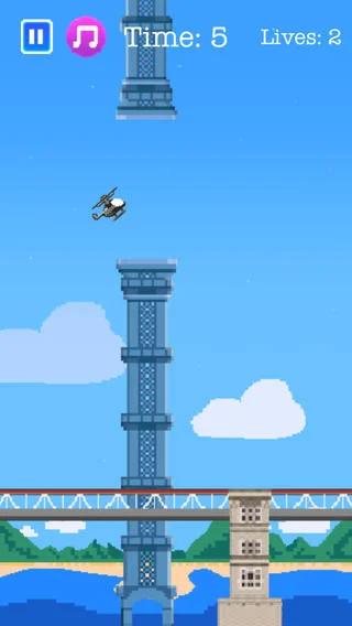 Flappy Helicopter: Impossible Side-Scroller - кадр 1