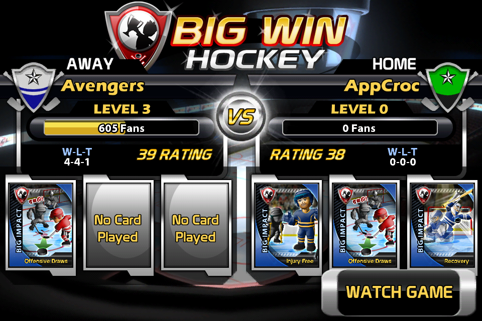 Big Win Hockey — скриншот 7
