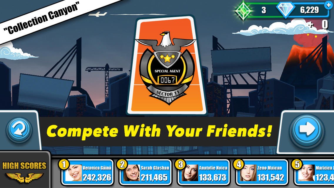 Snowfall: Secret Agent Run — скриншот 1