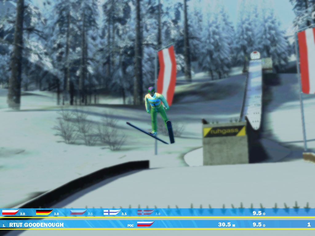Ski Jumping Winter 2006 — скриншот 4