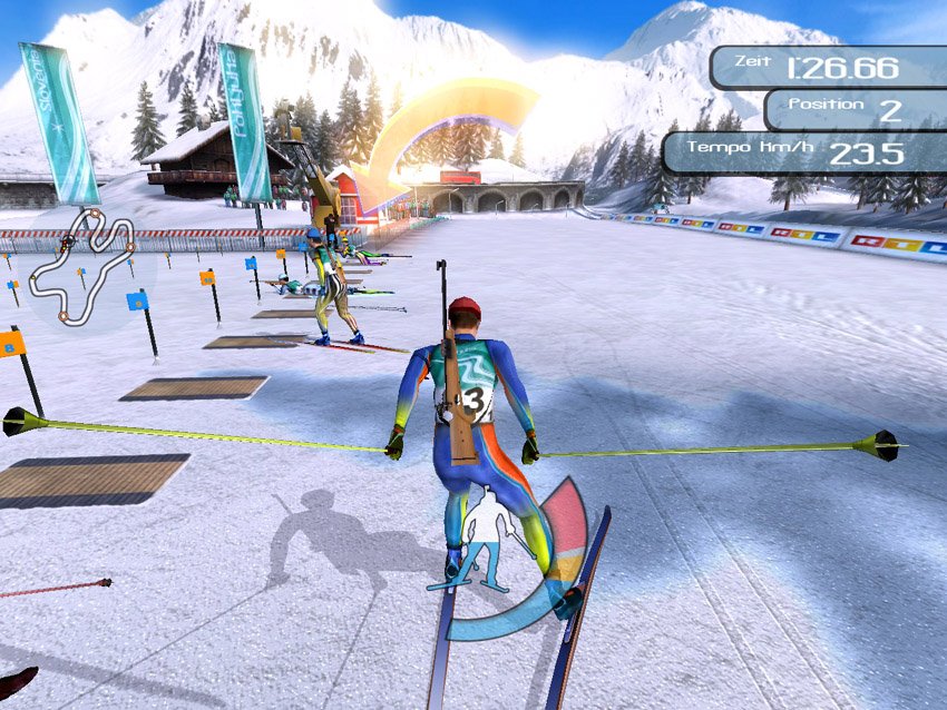 RTL Biathlon 2007 — скриншот 8