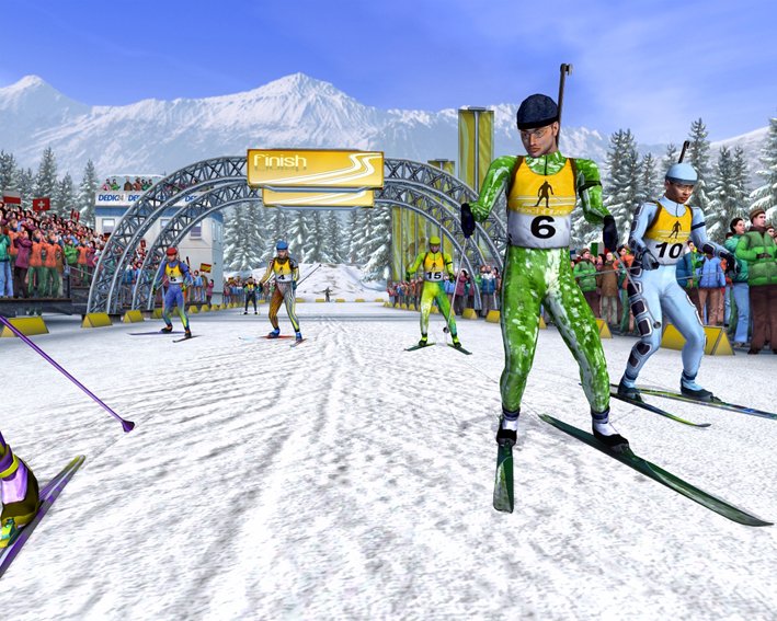 RTL Biathlon 2007 — скриншот 4