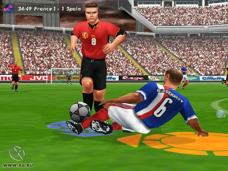 Microsoft International Football 2000 - кадр 1