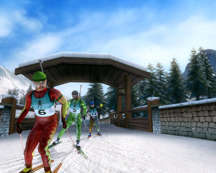 RTL Biathlon 2007 — скриншот 1