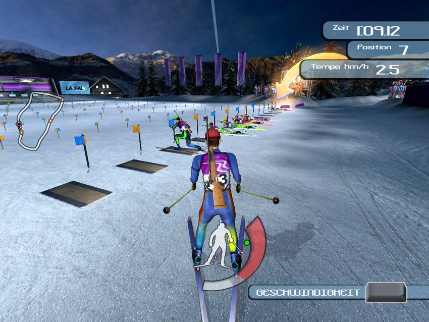 RTL Biathlon 2007 — скриншот 6