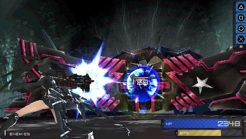 Black Rock Shooter: The Game — скриншот 8