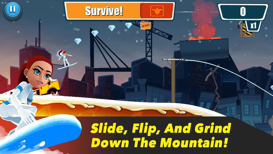 Snowfall: Secret Agent Run — скриншот 5