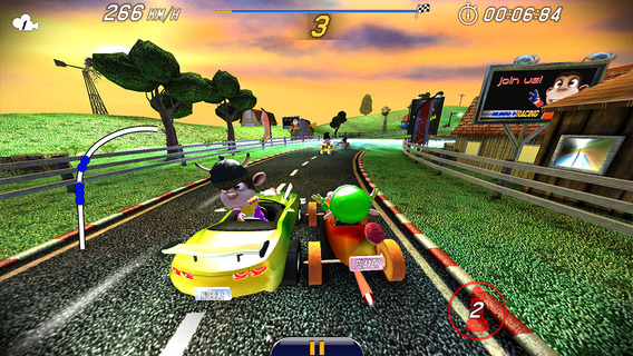 Monkey Racing — скриншот 4