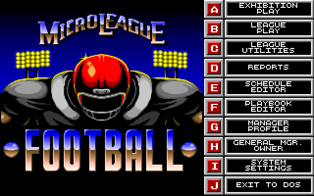MicroLeague Football 2 — скриншот 2