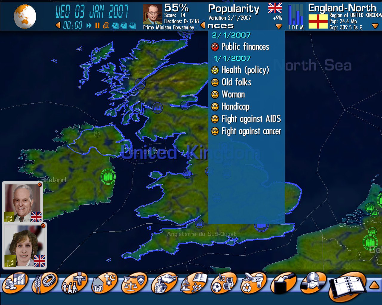 Geo-Political Simulator — скриншот 4