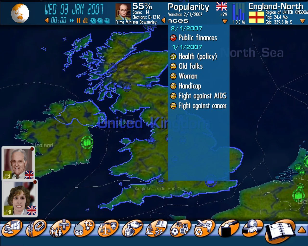 Geo-Political Simulator - кадр 5