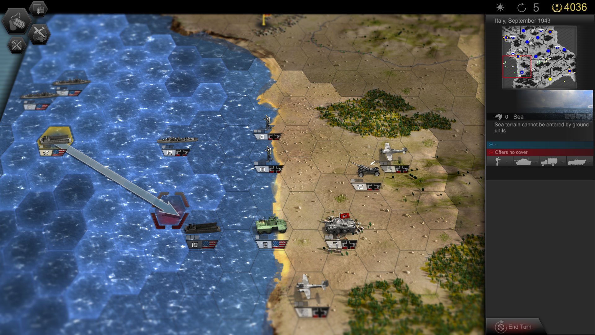 Panzer Tactics HD — скриншот 4