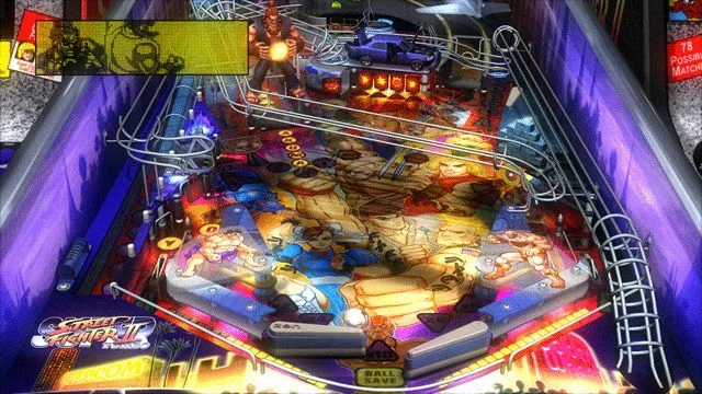 Super Street Fighter II Turbo Pinball FX - кадр 2