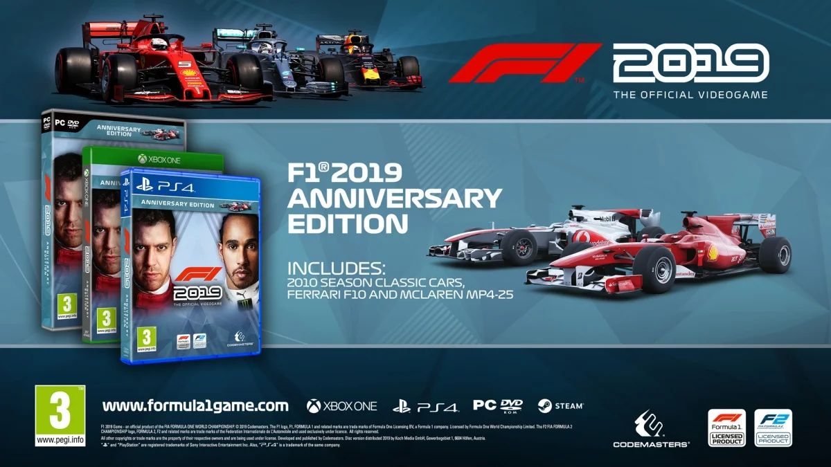 F1 2019 DLC