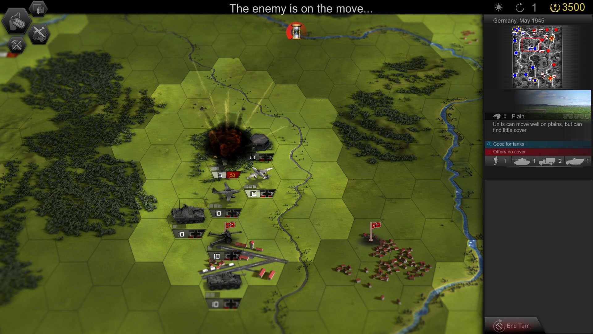 Panzer Tactics HD — скриншот 2
